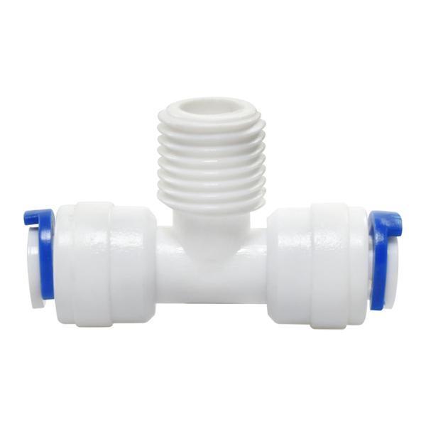 TEE PVC 1/4" X 1/4" X 1/4" MACHO