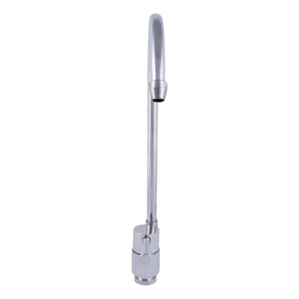 LLAVE PARA FREGADERO MONOMANDO CROMADO MINIMALISTA 1/4 PULGADA PARA FILTRO