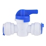 VÁLVULA DE PASO 3/8" X 3/8" DE PVC
