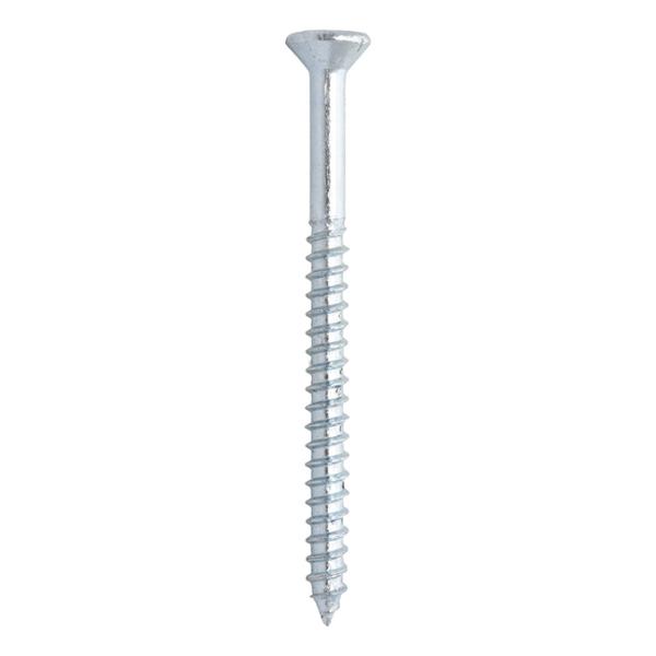 BOLSA DE 3 TORNILLOS PARA MADERA HILLMAN 2 1/2 PULGADAS PLATA