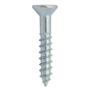 BOLSA DE 5 TORNILLOS PARA MADERA DE 1-1/4 DE PULGADA PLATA