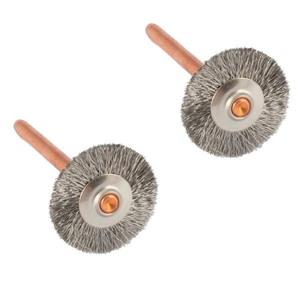 CEPILLOS DE ACERO INOXIDABLE 3/4 DE PULGADA BRONCE