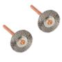 CEPILLOS DE ACERO INOXIDABLE 3/4 DE PULGADA BRONCE