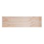 MALETERO MADERA 40 X 244 X 1.6 CM PARA CLÓSET