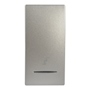 INTERRUPTOR DE 3 VÍAS ALUMINIO 127 VCA 10A CON LUZ PILOTO LINEA UNICA