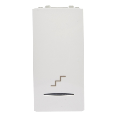 INTERRUPTOR DE 3 VÍAS BLANCO 127 VCA 10A CON LUZ PILOTO LINEA UNICA
