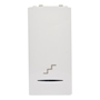 INTERRUPTOR DE 3 VÍAS BLANCO 127 VCA 10A CON LUZ PILOTO LINEA UNICA