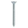 BOLSA DE 8 TORNILLOS PARA MADERA DE 1-1/2 PULGADA PLATA