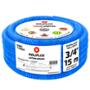 POLIFLEX TRICAPA AZUL TELECOMUNICACIONES 3/4 ROLLO