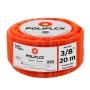POLIFLEX NARANJA 3/8" ROLLO 20M