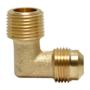 CODO LATÓN 3/8" X 3/8" FLARE X MACHO