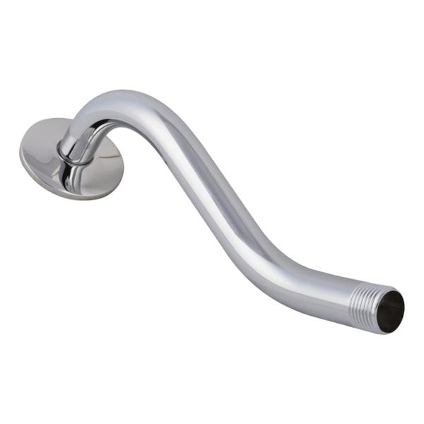 BRAZO PARA REGADERA ALTURA CONFORT ACERO INOXIDABLE CROMO BRILLANTE