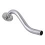 BRAZO PARA REGADERA ALTURA CONFORT ACERO INOXIDABLE CROMO BRILLANTE