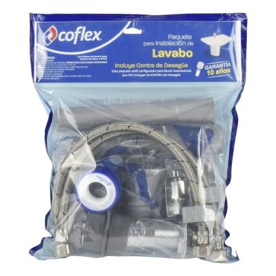 PAQUETE DE INSTALACIÓN PARA LAVABO DE ACERO INOXID