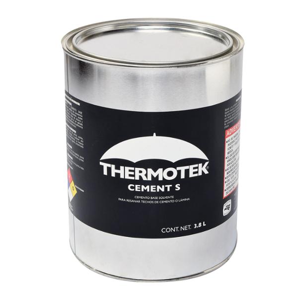 CEMENTO ASFÁLTICO THERMOTEK NEGRO 3.8 L