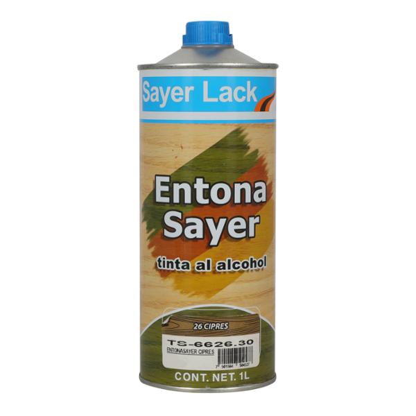 TINTA PARA MADERA AL ALCOHOL MATE INTERIOR COLOR TRASLUCIDO 1 L