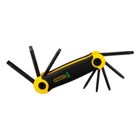 JUEGO DE LLAVES TORX 8 PIEZAS PLEGABLE