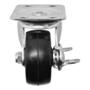 RUEDA DE BASE GIRATORIA USO RUDO DE 2 PULGADAS NEGRO