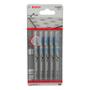 SEGUETA PARA SIERRA CALADORA PARA METAL HSS 9.2 CM 5 PIEZAS