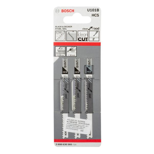 SEGUETA PARA SIERRA CALADORA PARA MADERA HCS 3-30 MM 3 PIEZAS