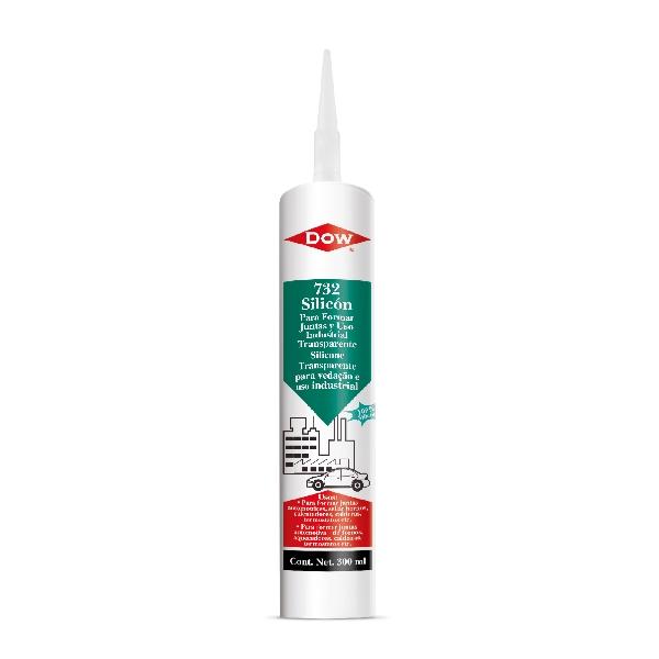 DOW SILICÓN 732 EN PASTA PARA VIDRIO ALTAS TEMPERATURAS 300 ML