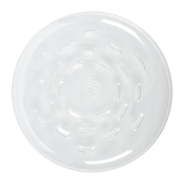 PLATO BASE DE PLÁSTICO 35.2 CM ANTIDERRAME PARA INTERIOR Y EXTERIOR