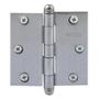 BISAGRA CABEZA PLANA 7.62 X 7.62 CM PLATA 2 PIEZAS
