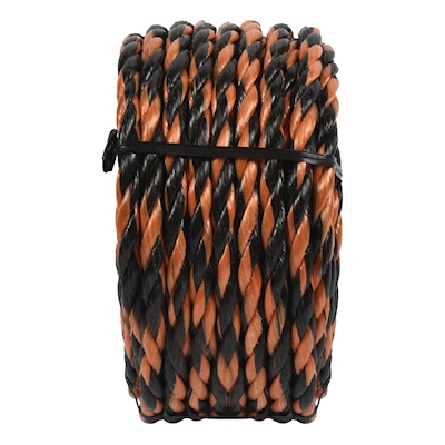 CUERDA DE POLIPROPILENO TORCIDO NARANJA 15.2 M