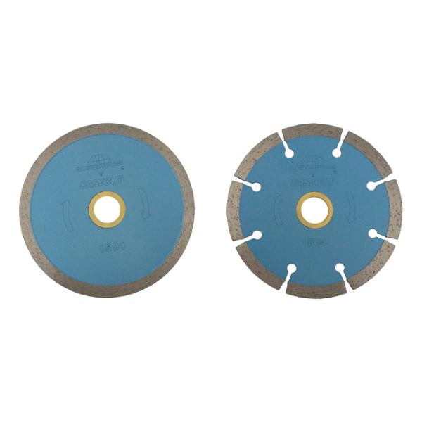 PAQUETE 2 DISCOS DIAMANTADOS PARA CONCRETO Y MARMOL ESMERILADORA 4"