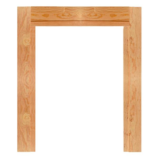 MARCO PARA PUERTA MADERA 5.08 X 13.97 X 218 CM CON ACABADO SIN BISAGRA
