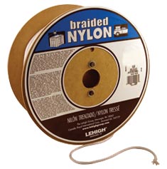 CARRETE NYLON TRENZADO BLANCO