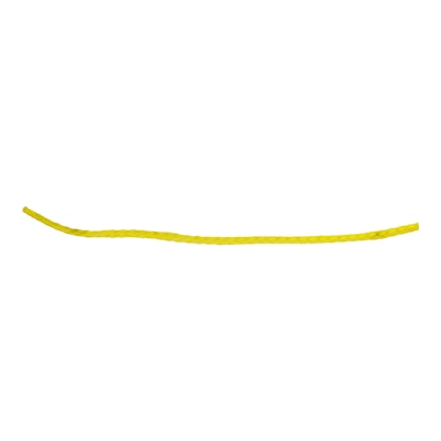 CUERDA TRENZADA POLIPROPILENO AMARILLO 1 M