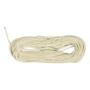 CORDÓN DE ALGODÓN TRENZADO BLANCO 13.7 M