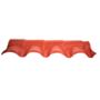 CABALLETE INFERIOR NARANJA TERRACOTA 35 X 95 CM