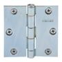 BISAGRA CABEZA PLANA 7.62 X 7.62 CM PLATA 2 PIEZAS