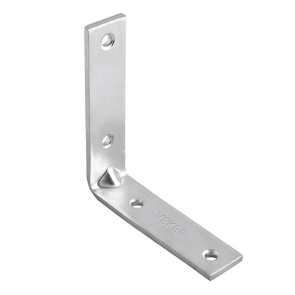 ESCUADRA DE UNIÓN 7.74 X 7.74 X 1.9 CM PLATA