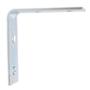 ESCUADRA PARA UNÓN 5 X 1.6 CM PLATA 4 PIEZAS