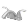 LLAVE PARA LAVABO DUOMANDO NÍQUEL SATINADO A LAVABO CONTROL DE TEMPERATURA Y FLUJO