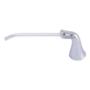 PORTARROLLOS BUILDERS 9 1/2 PULGADAS PLATA GLACIER BAY