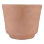 MACETA DE BARRO REDONDA MEDIANA TERRACOTA 30 CM INTERIOR Y EXTERIOR