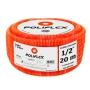 POLIFLEX NARANJA 1/2" ROLLO 20M