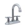 LLAVE PARA LAVABO DUOMANDO CROMO CLÁSICA CUELLO ALTO