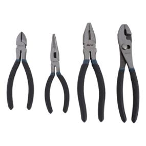 JUEGO DE PINZAS 4 PIEZAS PARA ELECTRICISTA Y MECANICO