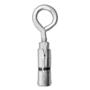 TAQUETE EXPANSOR CON ARMELLA 3/8 DE PULGADA PLATA 2 PIEZAS