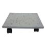 PORTAMACETA CUAD.PLAST 12"C/RUED