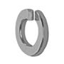 RONDANA DE PRESIÓN MÉTRICA DE 0.4 CM GRIS 10 PIEZAS