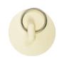 TAPÓN DE HULE MEDIANO PARA LAVABO 1 1/4 DE PULGADA HUESO