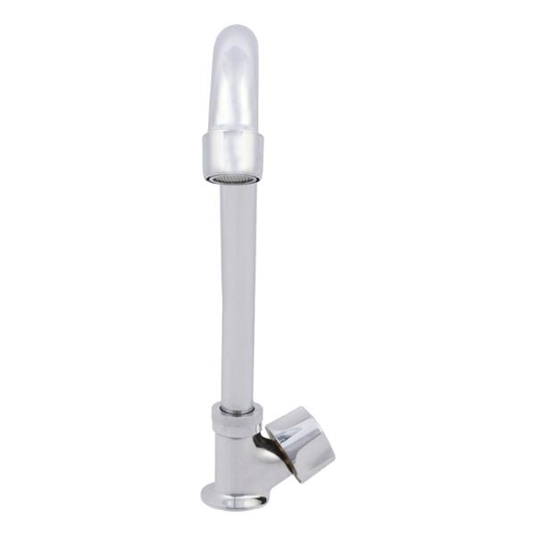 LLAVE PARA FREGADERO MONOMANDO CROMO MANERAL REDONDO 12.20" ANTIGOTEO