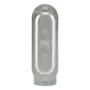 CAJA OVAL ROSCADA CON TAPA TIPO OLB DE 1 1/2 PULGADA GRIS