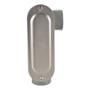 CAJA OVAL ROSCADA CON TAPA TIPO OLL DE 1-1/4 DE PULGADA GRIS